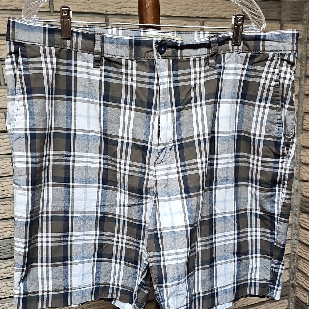 Sonoma Mens Plaid Shorts Sz 40 Exc Cond